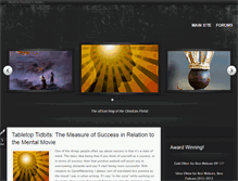 Tablet Screenshot of blog.obsidianportal.com